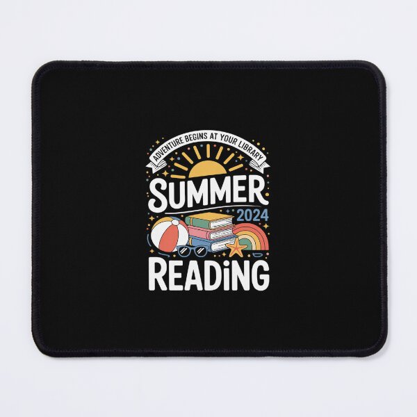 Item preview, Adventure Begins at Your Library Summer Reading Program 2024 1 designed and sold by SyntaxClaw.