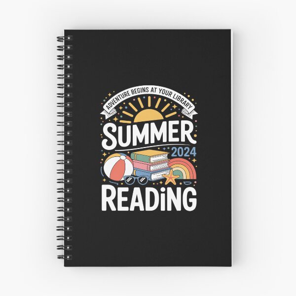 Item preview, Adventure Begins at Your Library Summer Reading Program 2024 1 designed and sold by SyntaxClaw.