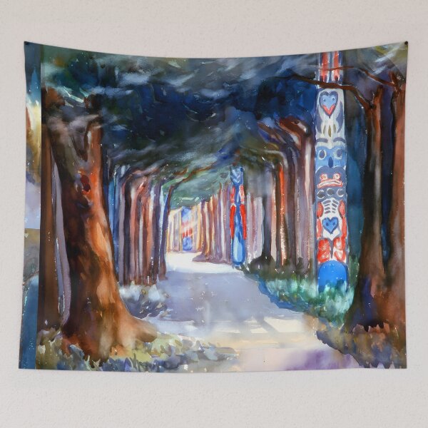 Item preview, Emily Carr - Totem Walk at Sitka designed and sold by Jon-Baran.