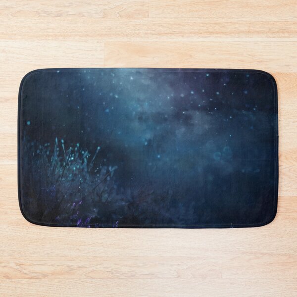 Item preview, Midnight Wildflowers Under Cosmic Rain designed and sold by PrintBLAIDE.