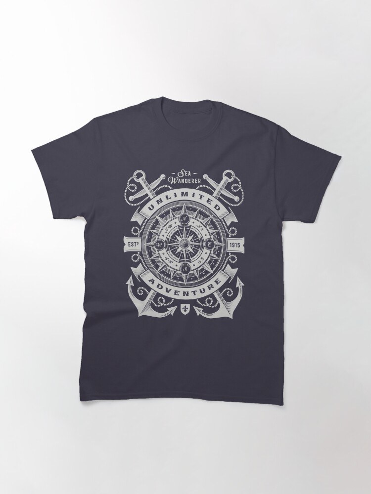 Alternate view of Sea Wanderer Unlimited Adventure T-shirt Classic T-Shirt