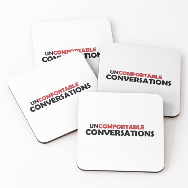 Item preview, uncomfortable conversations designed and sold by Positive Mindzet!.