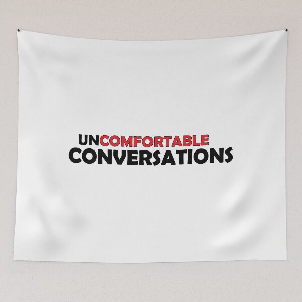 Item preview, uncomfortable conversations designed and sold by Positive Mindzet!.