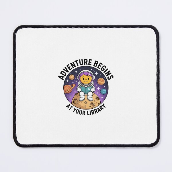 Item preview, Adventure Begins At Your Library Summer Reading Program7 designed and sold by SyntaxClaw.