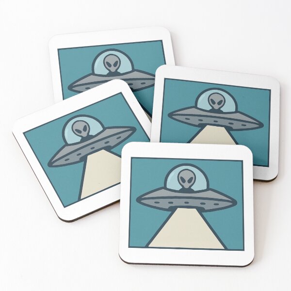 Item preview, Alien in UFO designed and sold by CryptidOutfittersCo.