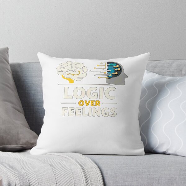 Item preview, Logic Over feelings designed and sold by Genius Wear.