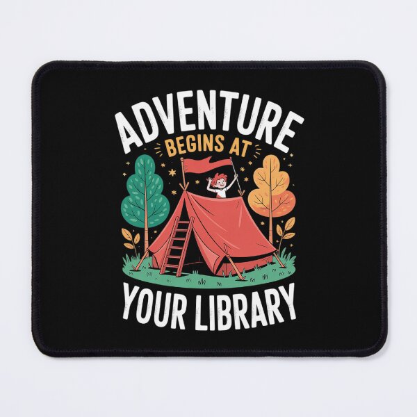 Item preview, Adventure Begins At Your Library Summer Reading Program13 designed and sold by MarryIsMonth.