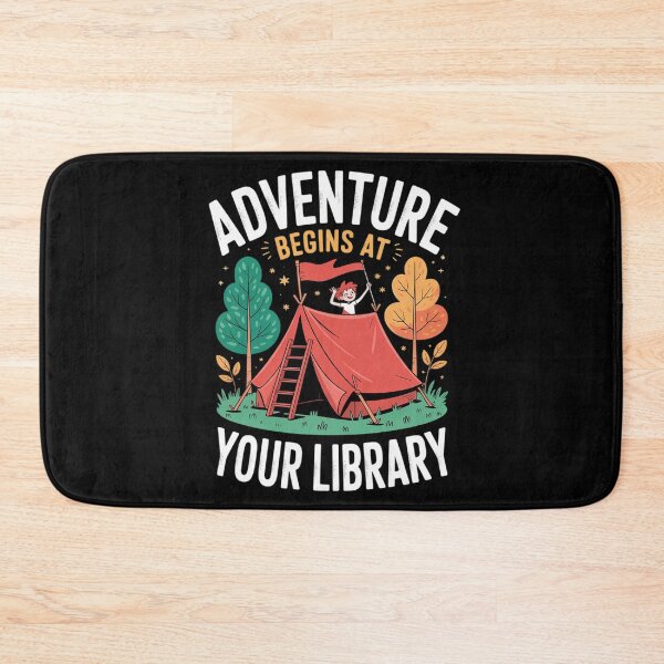 Item preview, Adventure Begins At Your Library Summer Reading Program13 designed and sold by MarryIsMonth.