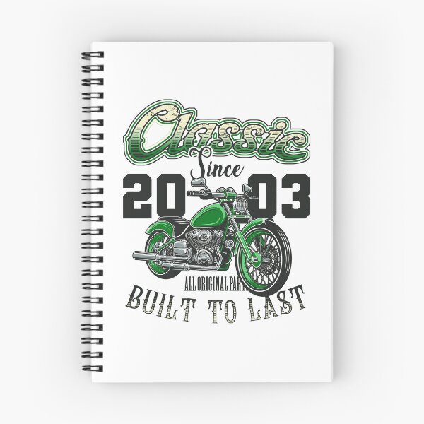 Item preview, Motorcycle Bikers Motorbike Birthday Born In 2003 designed and sold by JRRTs.
