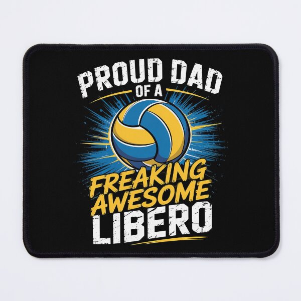 Item preview, Proud Dad Of A Freaking Awesome Libero Volleyball Father designed and sold by AquaKiev.