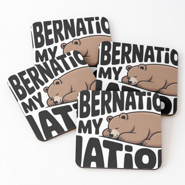 Item preview, Hibernation Is My Nation designed and sold by Marplesmade.