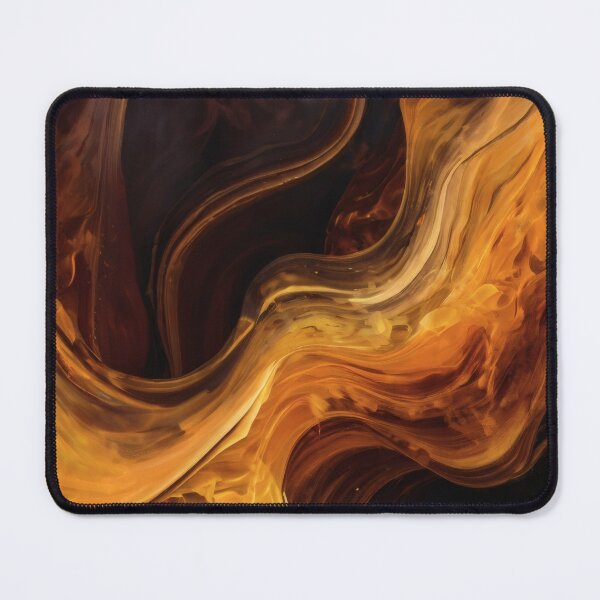 Item preview, Molten Amber River In The Dark designed and sold by PrintBLAIDE.