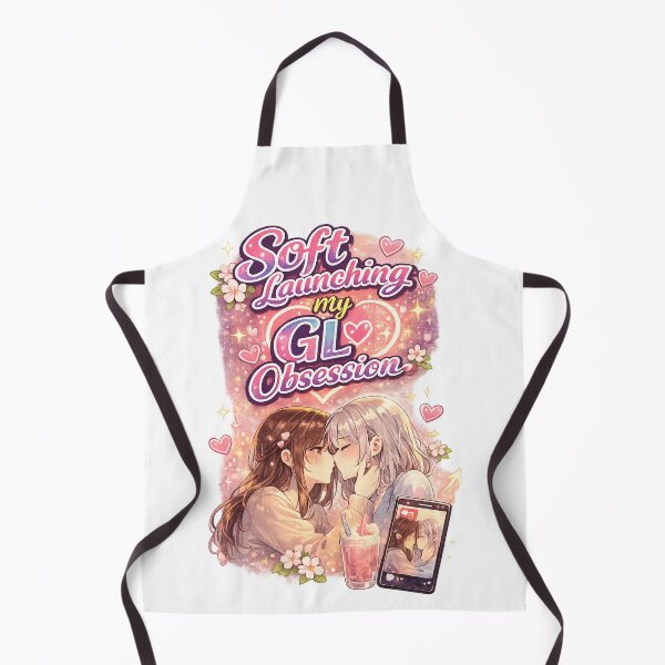 Item preview, Soft Launching My GL Obsession – Girls Love Anime Yuri Aesthetic designed and sold by Item Geeks.