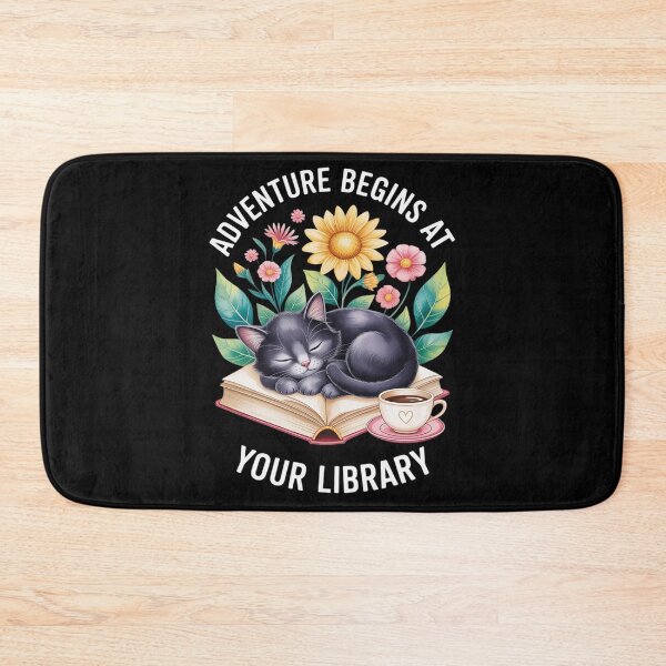 Item preview, Adventure Begins At Your Library Summer Reading designed and sold by MarryIsMonth.