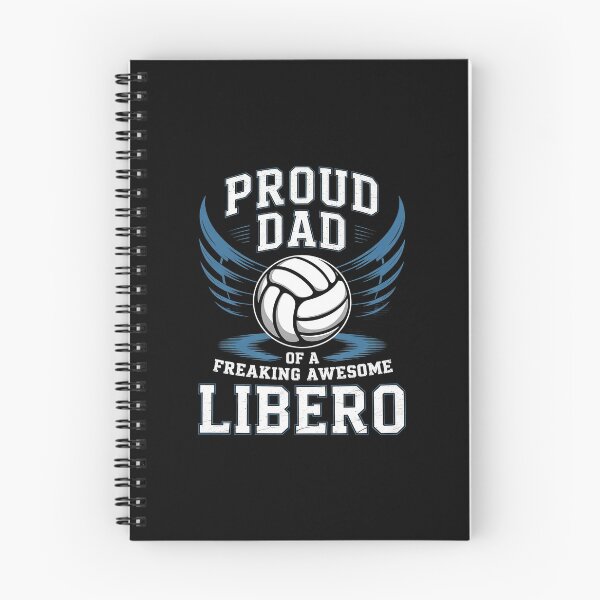 Item preview, Proud Dad Of A Freaking Awesome Libero Volleyball Father 3  designed and sold by FadeOfThrone.
