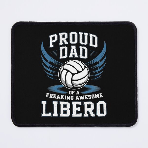 Item preview, Proud Dad Of A Freaking Awesome Libero Volleyball Father 3  designed and sold by FadeOfThrone.