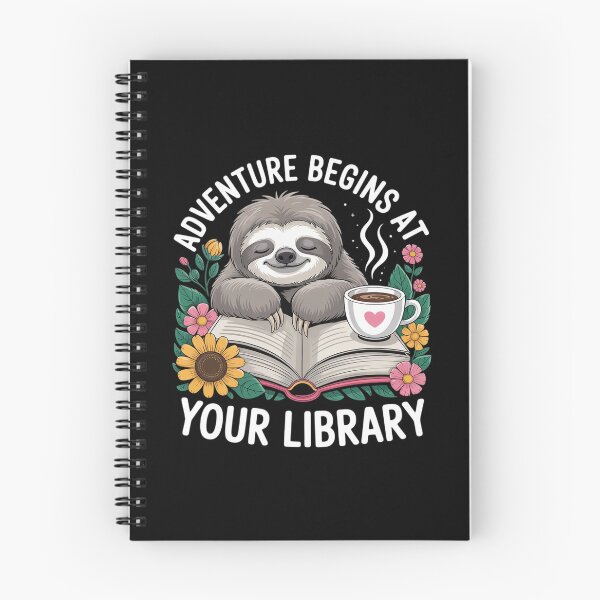 Item preview, Adventure Begins At Your Library Summer Reading9 designed and sold by MarryIsMonth.