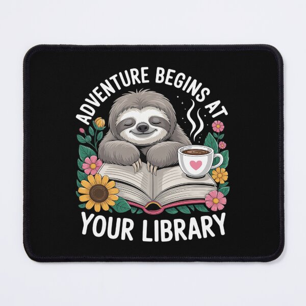 Item preview, Adventure Begins At Your Library Summer Reading9 designed and sold by MarryIsMonth.