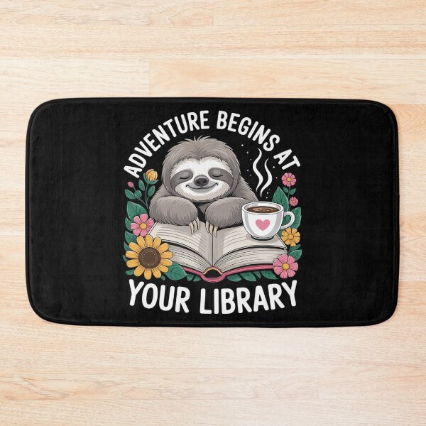 Item preview, Adventure Begins At Your Library Summer Reading9 designed and sold by MarryIsMonth.