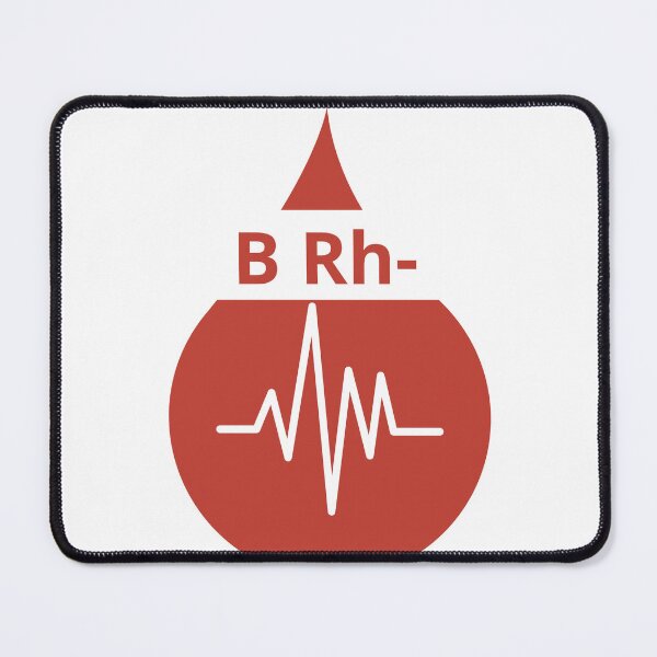 Item preview, B Rh- Blood Type – Medical ECG Design | Perfect Gift designed and sold by Rafcioo.