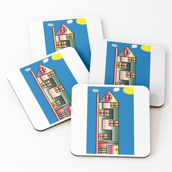 Item preview, House with Door digital art using paint and Illustrator designed and sold by angelluis-illa24.