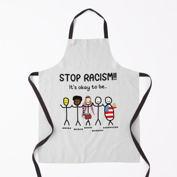 Artikelvorschau, STOPPT RASSISMUS!! Es ist okay, asiatisch, schwarz, arabisch, normal oder amerikanisch zu sein. entworfen und verkauft von Tuff-Shirt.