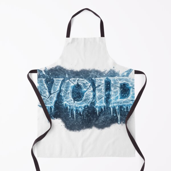 Item preview, Ice VOID – Frozen Crystal Word with Blue Glow designed and sold by BoldLineDesign.