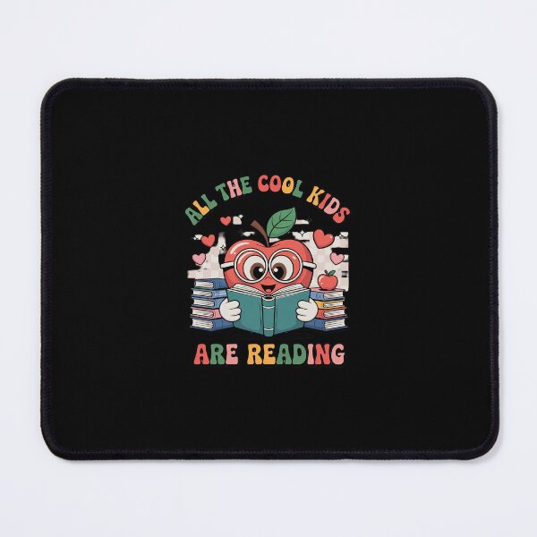 Item preview, All The Cool Kids Are Reading Book Reading Teacher School designed and sold by SyntaxClaw.