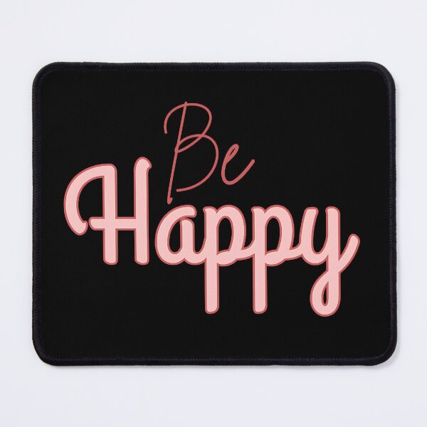 Item preview, Be Happy – Minimal Positive Quote Typography Aesthetic design element designed and sold by AESTHETIC-FLAIR.