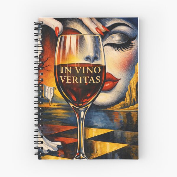 Item preview,  Woman and glass of wine. IN VINO VERITAS designed and sold by Natart1004.