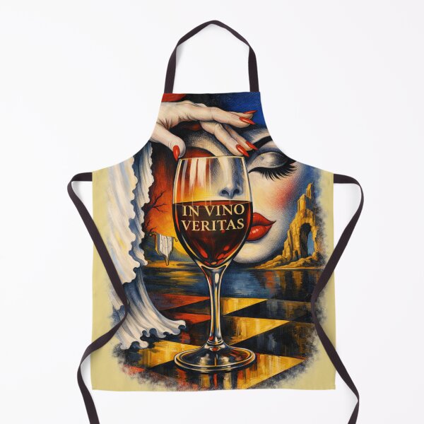 Item preview,  Woman and glass of wine. IN VINO VERITAS designed and sold by Natart1004.