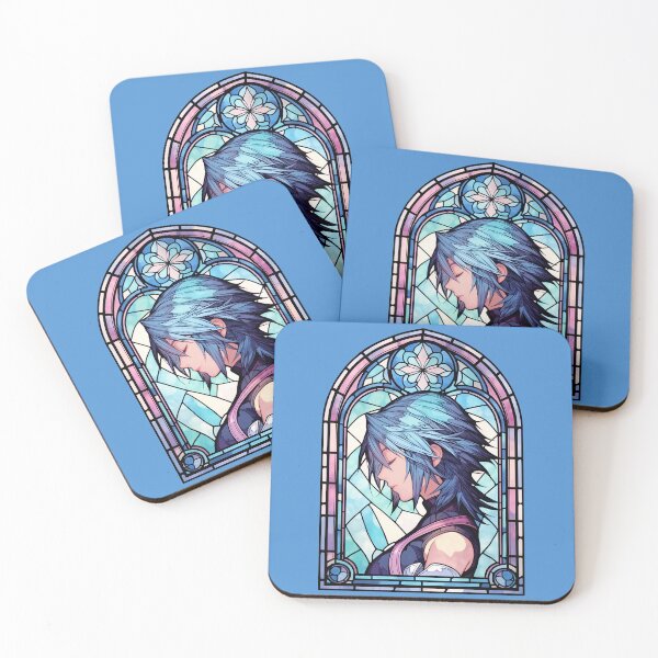 Item preview, Stained Glass Aqua designed and sold by SchellStation.