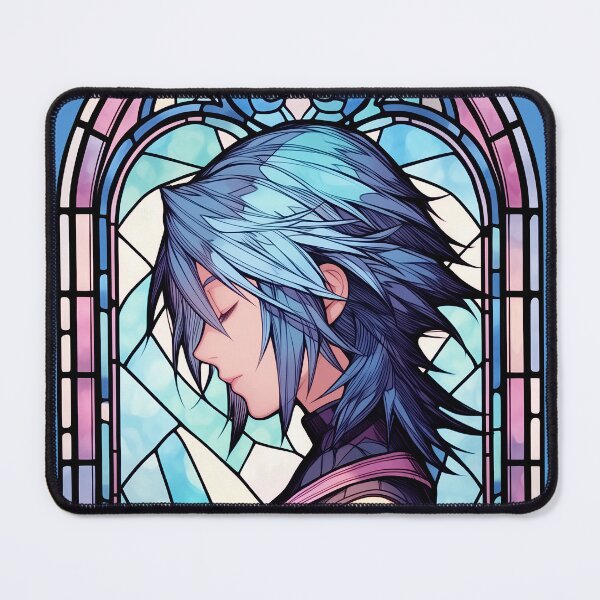 Item preview, Stained Glass Aqua designed and sold by SchellStation.