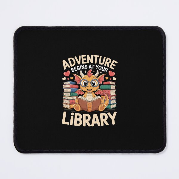 Item preview, Book Lover Adventure Summer Adventure Begins At Your Library designed and sold by SyntaxClaw.