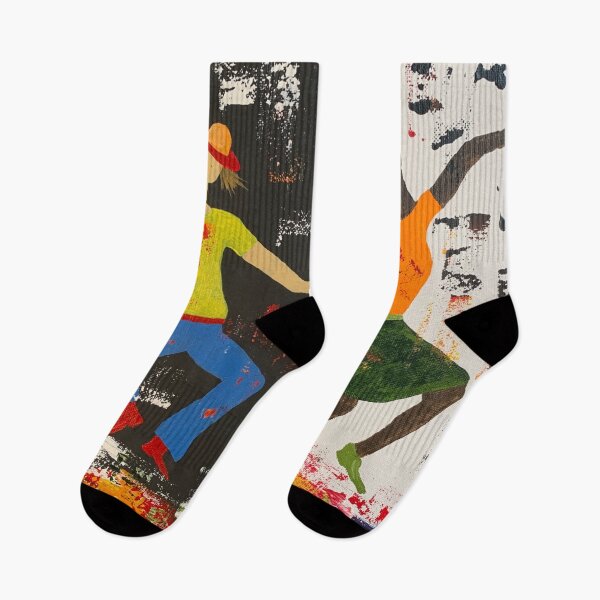 Item preview, Joyful dancers I designed and sold by Art Rendez-vous.