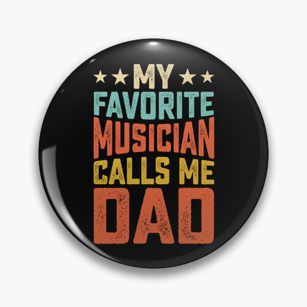 Item preview, "Favorite Musician Calls Me Dad – Proud Father Tee" designed and sold by oldrockerdudes.