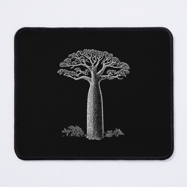 Item preview, African Baobab Tree of Life Dotwork Silhouette designed and sold by ConcienciaEco.