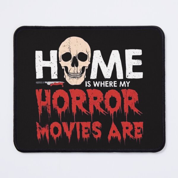 Item preview, Home is where my horor movies are designed and sold by BugiDesignArt.