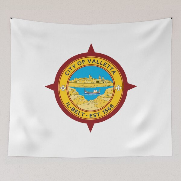 Item preview, Valletta Malta City Emblem Est. 1566 Historic Seal designed and sold by k3rstman1.