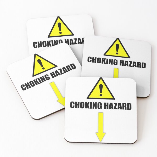 Item preview, Choking Hazard designed and sold by Tuff-Shirt.