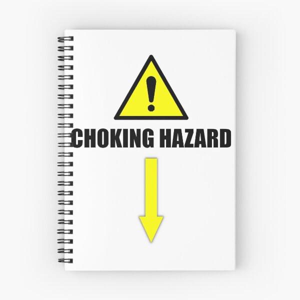 Item preview, Choking Hazard designed and sold by Tuff-Shirt.