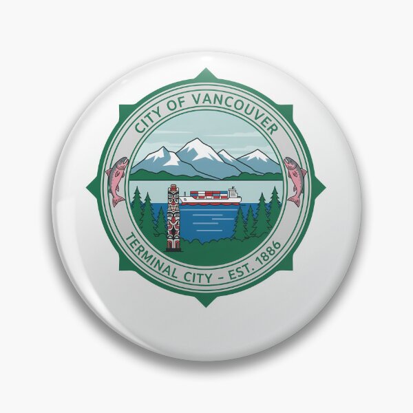 Item preview, Vintage City of Vancouver Terminal City Seal Est designed and sold by k3rstman1.