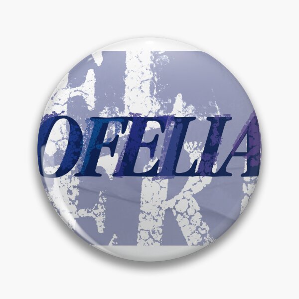 Item preview, Ophelia: Grunge Typography and Blue Texture designed and sold by mikkofff.