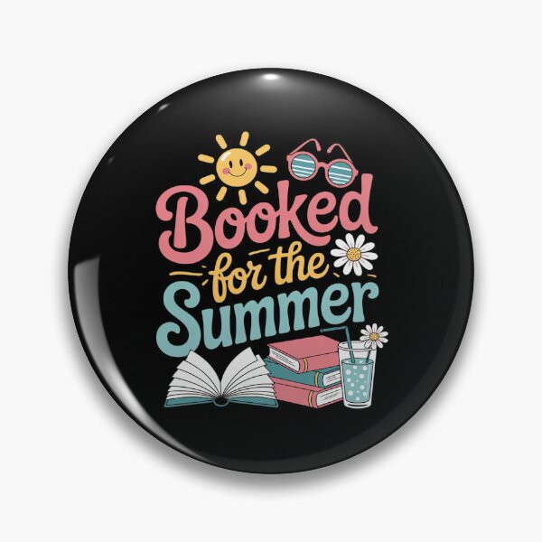 Item preview, Booked For The Summer Reading Bookworm designed and sold by MarryIsMonth.