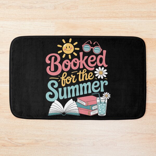 Item preview, Booked For The Summer Reading Bookworm designed and sold by MarryIsMonth.