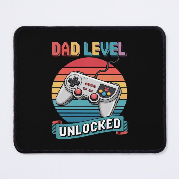 Item preview, Dad Level Unlocked Est 2022 Gamer Dad Fathers Day designed and sold by FadeOfThrone.