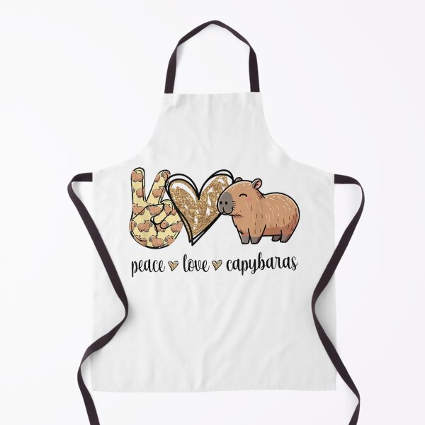 Item preview, Kawaii Kids Womens Girls Peace Love Meme Lover Capybara Art for Men Women Kids , Capybara Gift Lover designed and sold by DZIRI NAJAT.