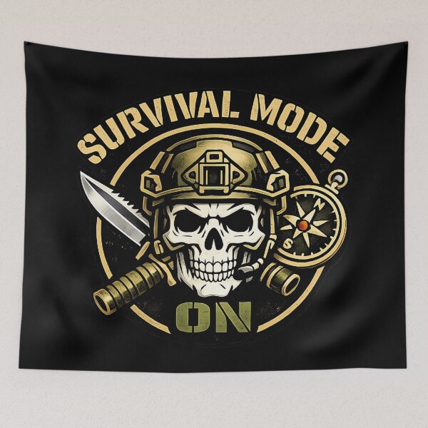 Item preview, SURVIVAL MODE designed and sold by Tactical Override.