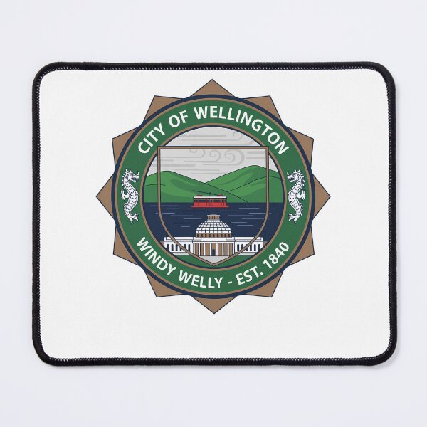 Item preview, Wellington New Zealand City Emblem 1840 designed and sold by k3rstman1.