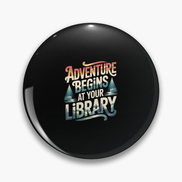 Item preview, Camping Adventure Begins At Your Library Summer Reading 2024 designed and sold by SyntaxClaw.